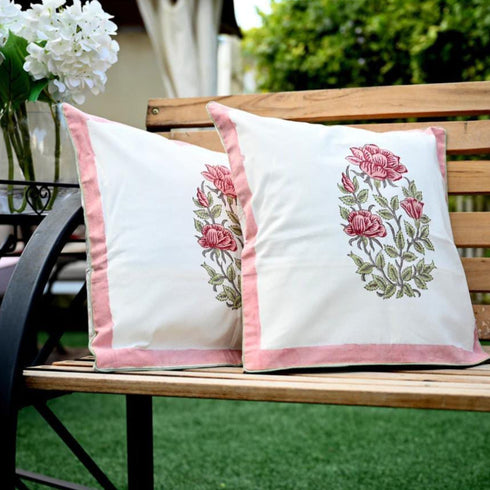Buta Printed Pure Cotton Cushion Cover (CU18)